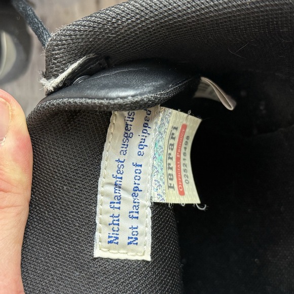 Puma x Ferrari Future Cat Motorsport Shoes Black Red Mens Size US 10.5 UK 9.5 - Picture 9 of 11